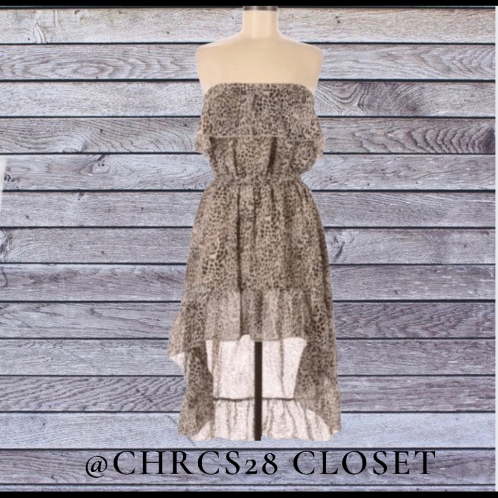 Ali & Kris Boho Animal print Dress